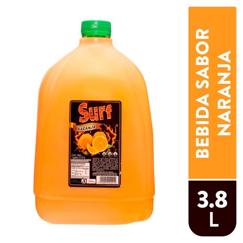 Bebida Surf Sabor Naranja Pet 3875 ml