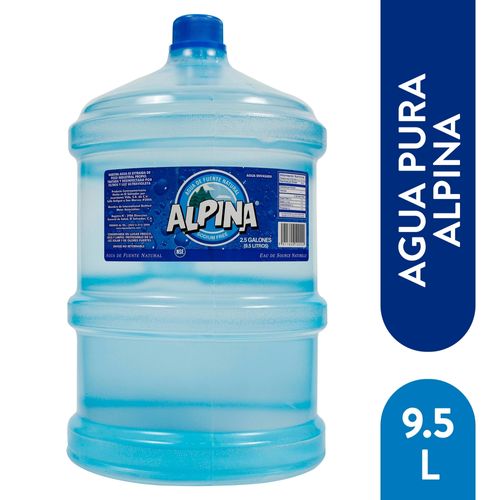 Agua Pura Alpina -2,5 Galones