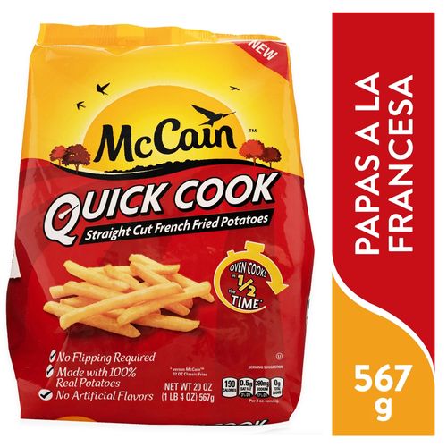 Papas Mccain Quick Cook Battered Straight Cut - 20 oz