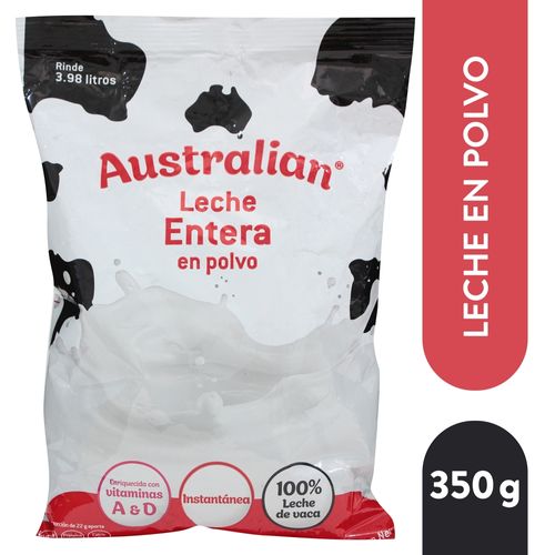 Leche Autralian Entera Bolsa - 350 g