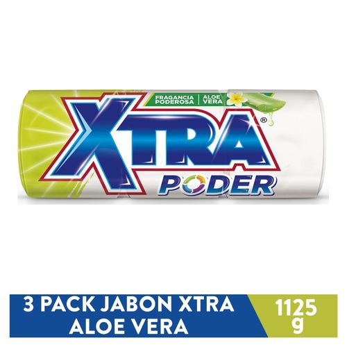 Jabón Xtra Poder Fragancia Aloe Vera - 1125g