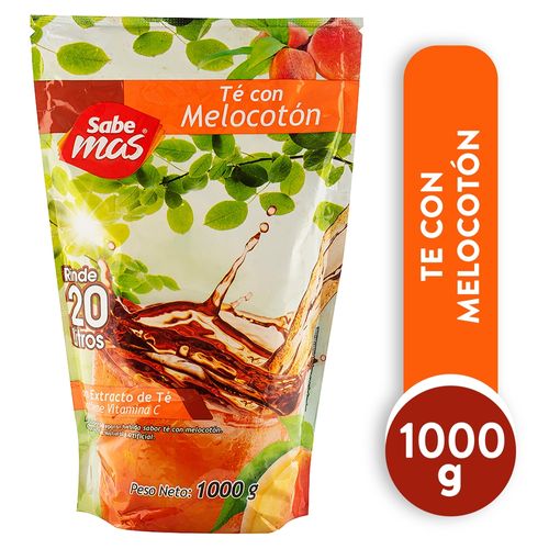 Bebida En Polvo Sabemas, Té Con Melocotón- 1000 g