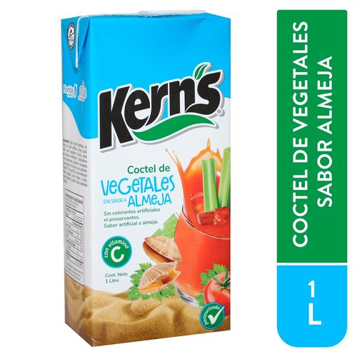 Coctel Kerns Vegetales Almejas - 1 L