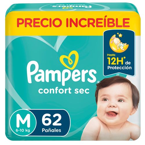 Pampers Confortsec Med 62Pads 3It