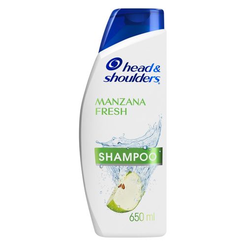 Shampoo Head&Shoulders  frescura revitalizantecon aroma a manzana - 650 ml