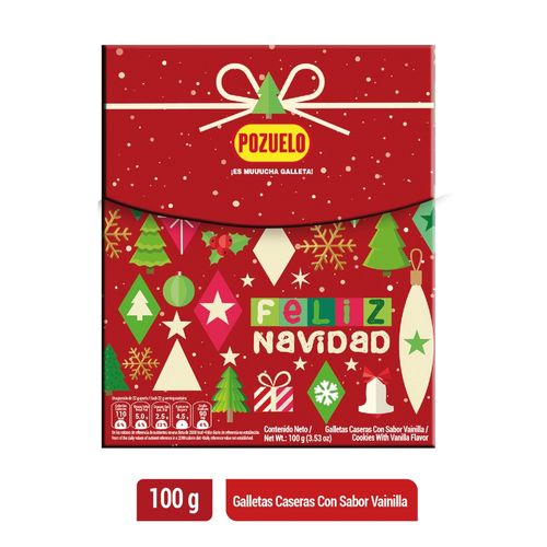 Galleta Pozuelo Navidad Detalles 100 g