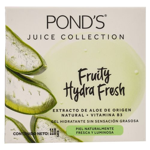 Gel Hidratante Pond's Extracto Aloe, Piel Naturalmente Fresca Y Luminosa - 110 ml