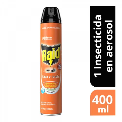 Insecticida En Aerosol Raid® Mata Moscas Y Mosquitos  - 400 ml