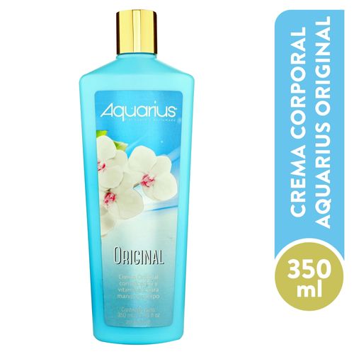 Crema Aquarius Original Glicerina 350 ml