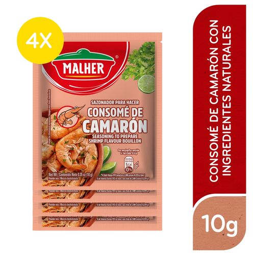 Malher Consome Camaron 40 Gr