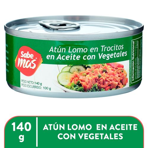 Atún Sabemas Trocitos Con Vegetale - 100 g