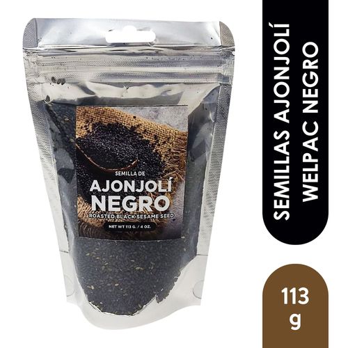 Semillas ajonjolí Welpac, negro - 4 oz