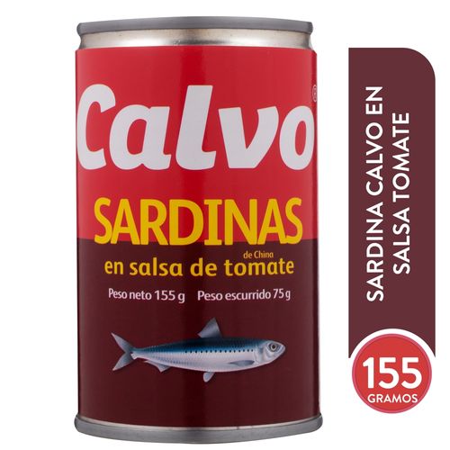 Sardina Calvo En Salsa Tomate - 155 g