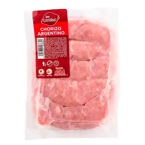 Chorizo Argentino Don Cristobal - Precio Indicado por Libra (454 g)As