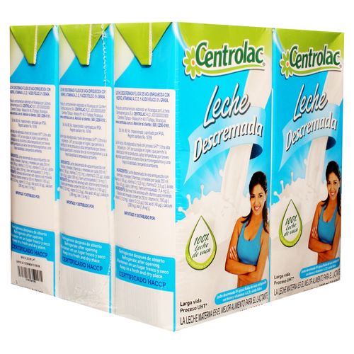 Leche Centrolac Descremada - 6000 ml