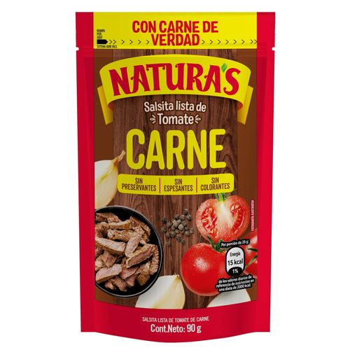 Salsa de Tomate Natura's Carne - 90 g