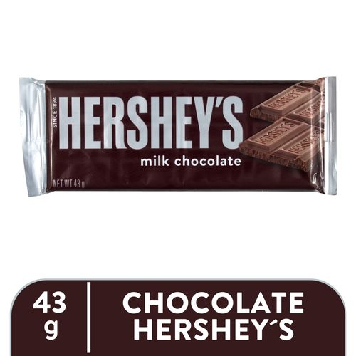 Chocolate Hershey's de leche en barra - 43 g