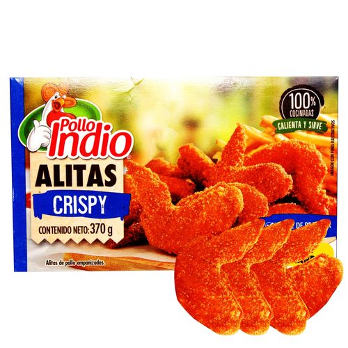 Alitas Crispy Pollo Indio - 370 g