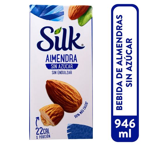 Bebida Silk Sabor Almendra Sin Azúcar - 946 ml