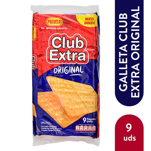 Galleta Pozuelo Club Extra Original Salada  - 225 g