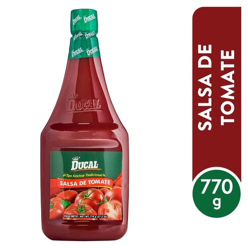 Salsa Ducal Ketchup Squeeze - 770 g