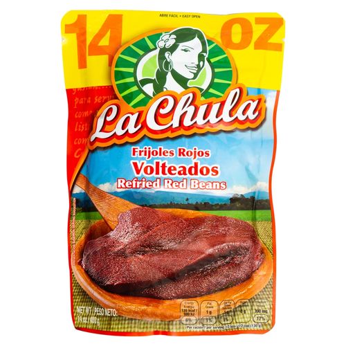 La Chula Frijoles Rojos Volteados 400 g