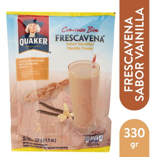 Bebida Quaker Frescavena Vainilla - 3 30 g