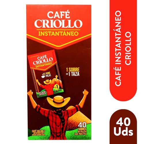 Café Criollo Instantaneo - 1800 g