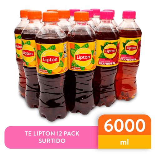 Te Lipton 12 Pack Surtido - 6000 ml