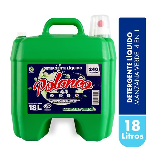 Detergente Polanco Manzana - 1800 ml