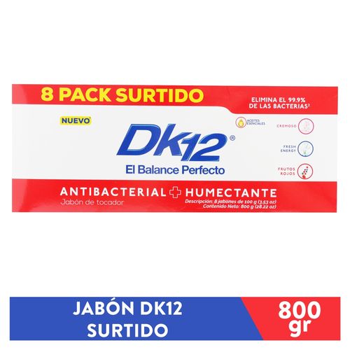 Jabón Dk12 de tocador surtido - 800 g