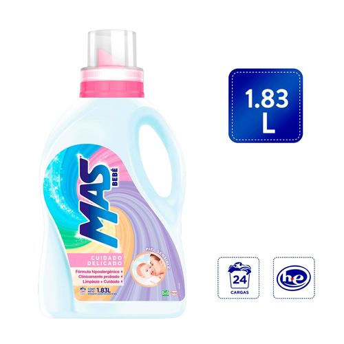 Detergente Liquido Mas Color Bebe - 1830 ml