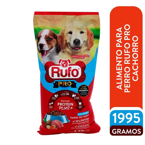 Alimento seco Rufo pro para perro cachorro - 4400 g