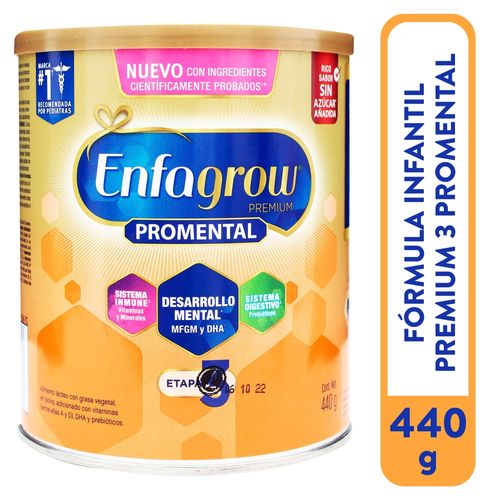 Fórmula en polvo Enfagrow premium promental etapa 3 - 440 g