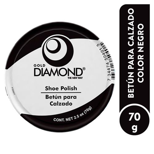 Betún Diamond Lata Negro - 70 g