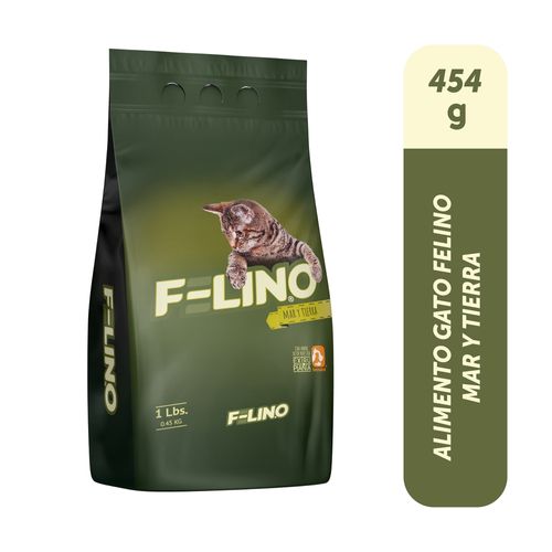 Alimento Gato Flino Mar y Tierra - 454 g