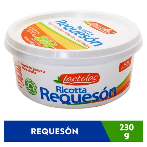 Queso Lactosa Ricotta Requeson - 230 g