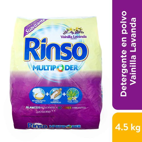 Detergente Rinso Vainilla Suave 5000 g