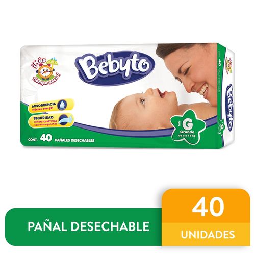 Pañal Desechable Bebyto T3 - 40Uds