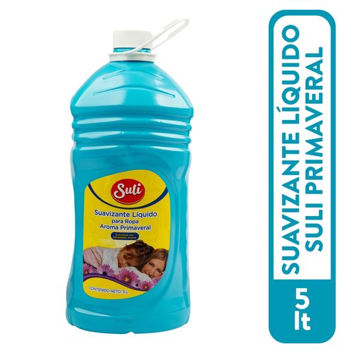 Suavizante Suli aroma primaveral botella -5000 ml