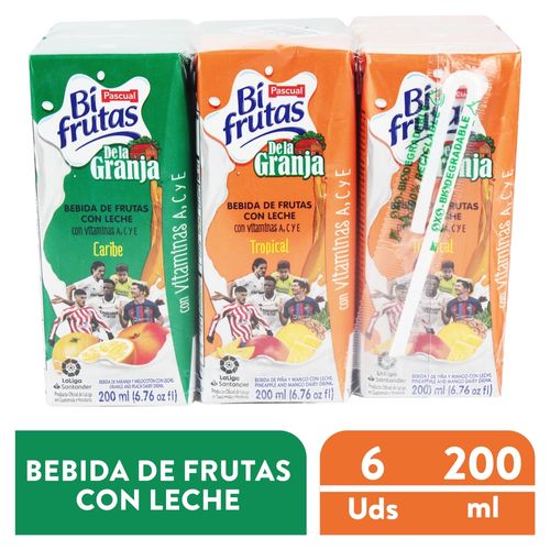 6Pack Mix Bifrutas 1200Ml