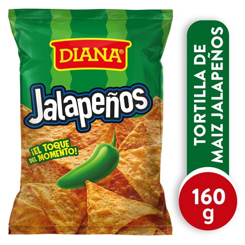 Tortilla Diana De Maiz Jalapeños 1 60 g