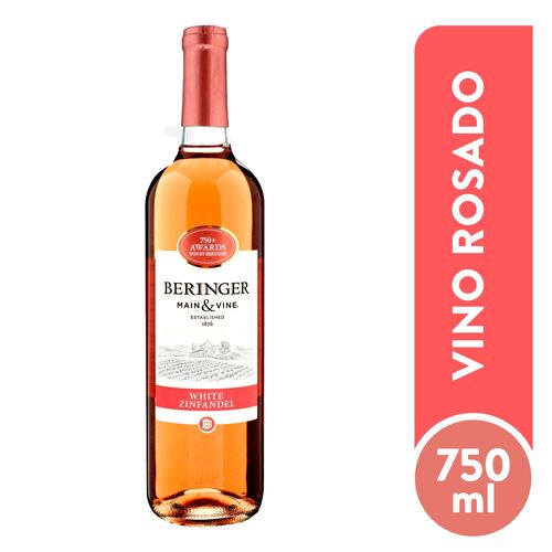 Vino Beringer Zinfandel Rosado 750 ml