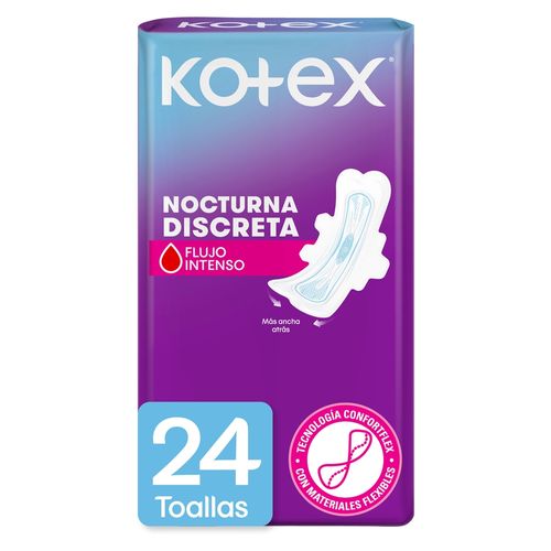 Toalla Sanitaria Kotex Discreta 24 Ea