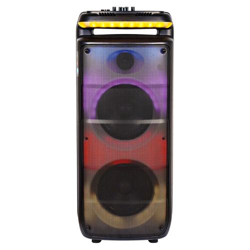 Sistema Durabrando Audio Flame Lights Dual 8 Parlante Bluetooth