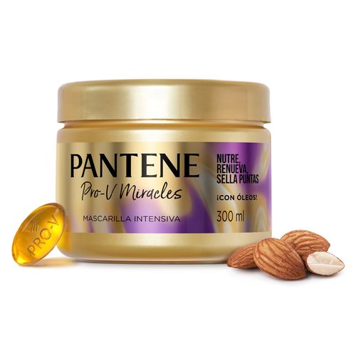 Mascarilla Intensiva Pantene Pro-V Miracles Para Cabello Seco - 300 ml