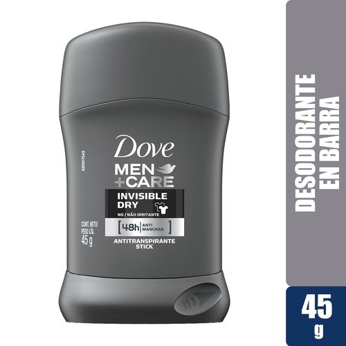 Desodorante Dove Men+Care Invisible Dry Barra - 45 g