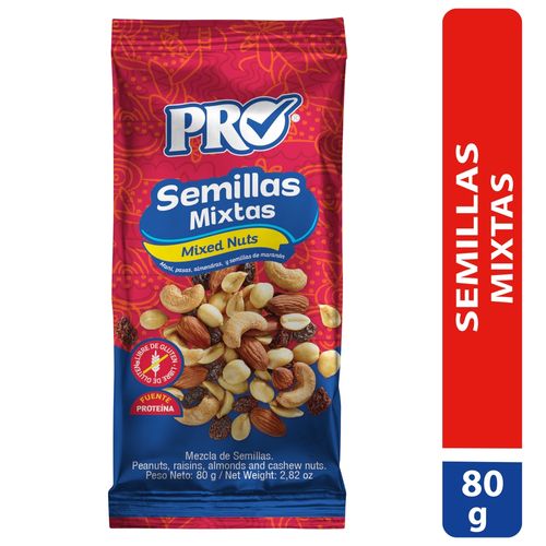 Boquita Pro semillas mixtas -80 g