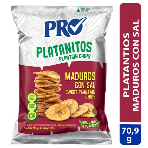 Snack Pro plátano maduro -70.9 g