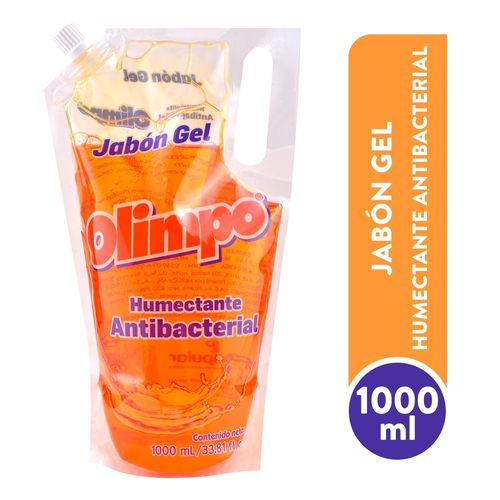 Jabón en gel Olimpo original humectante antibacterial - 1000 ml